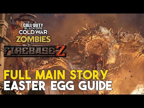 Call Of Duty Cold War Zombies Firebase Z Full Main Story Easter Egg Step By Step Guide
