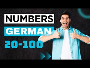Learn to count in German | Numbers 20-100