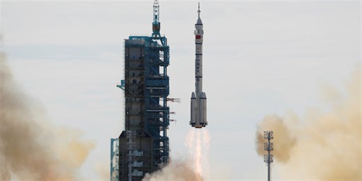 Chinese Astronauts Sent Into Orbit to Staff Space Station