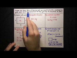 Optimization Problems Involving Rectangles