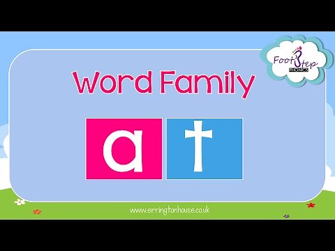 FootStep Phonics - AT Word Family