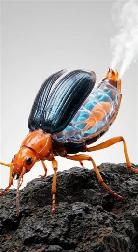 This Beetle Shoots Boiling Acid! 🪲💥