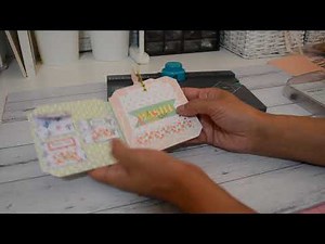 WRMK | Easy flipbook with Pockets, Tags, envelopes & Embellishments all with the Envelope Punchboard