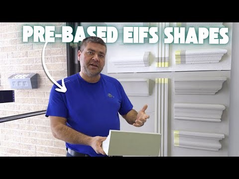 We make Pre-based EIFS Shapes!