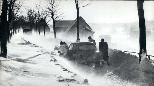 Rekord-Winter 1962/63: Als Schneemassen NRW komplett lahmlegten