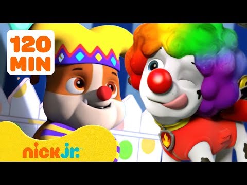 PAW Patrol's Silliest Rescues! #2 w/ Rubble & Marshall 😂 2 Hour Compilation | Nick Jr.