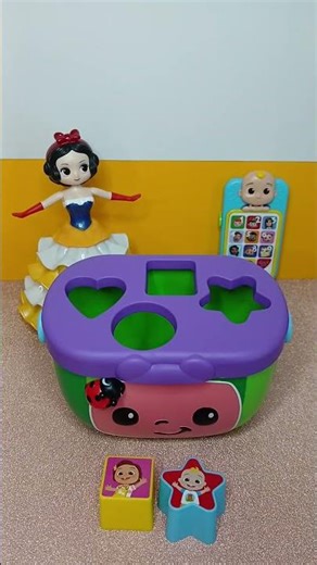 Amazing fun CoComelon Shape Sorter basket