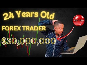 24-Year-Old Turns $500 into $30 Million in ONE FOREX Trade - Fastest Account Flip on YouTube!