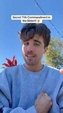 Secret 11th Commandment in the Bible!! 🤯