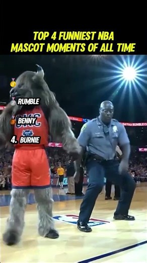 NBA Ranking: Top 4 FUNNIEST Mascot Moments of All Time