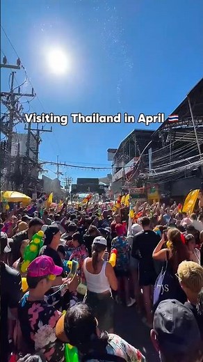 Songkran Festival Thailand 2026 | World’s Biggest Water Fight 🇹🇭💦