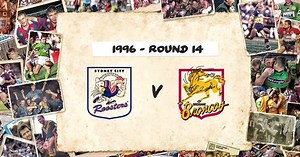 Roosters v Broncos - Round 14, 1996