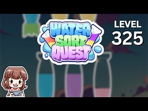 Water Sort Quest Level 325 Solution Walkthrough