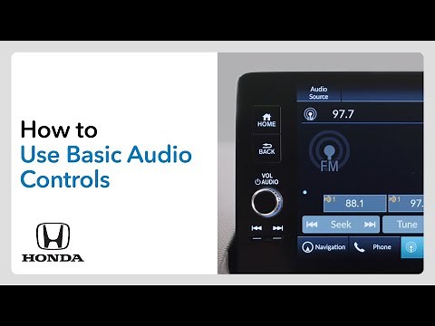 How to Use Basic Audio Controls