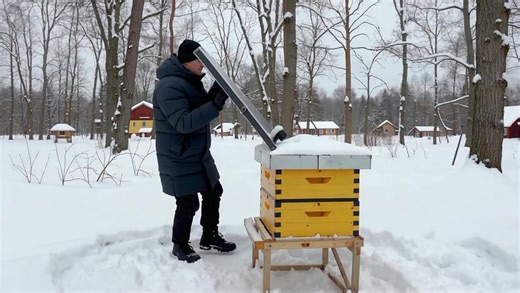 ☀️🐝 How to set up solar panels so BeeHUB works longer in winter? The standard solar panels included with BeeHUB Queen, when properly positioned and combined with a longer measurement interval, allow the device to operate throughout the entire season, even in winter 🔋❄️ In winter, the sun stays low in the sky, which makes the panel tilt angle crucial. 📍 Example: Szczecin, Poland (~53.4°N) 👉 Rule of thumb (winter): tilt ≈ latitude 15° That means about 68°. Why does this work? • better energy y