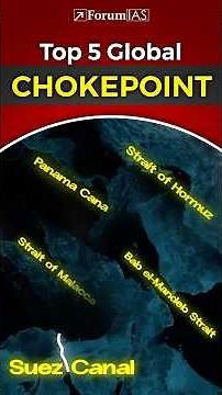 Top 5 Global ChokePoints | ForumIAS