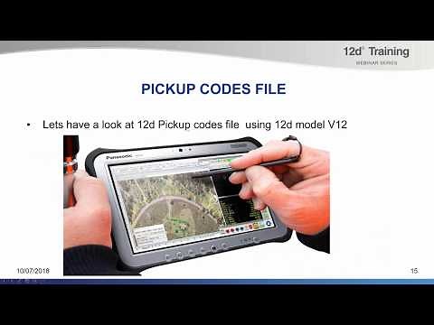 Survey Coding: 12d Field Pickup - Training Webinar Series