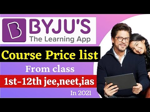 Byju's course price from 1-12th jee,neet,ias|Byju's course price|SN Learning
