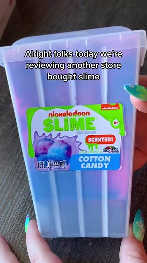 This slime was sus🤨😳 ACTUAL GOOD SLIMES IN STOCK NOW THO LMAO link in my bio 😙