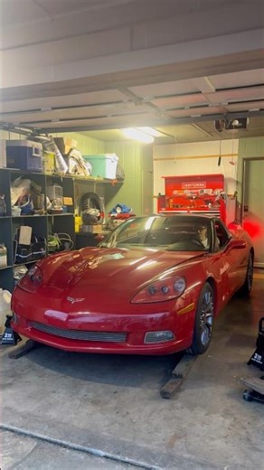 Cammed C6 first start open headers