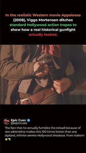 The Most Realistic Western Shootout Ever! 🤠🔫 #appaloosa #western #shortsfeed