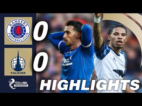 Rangers 0-0 Falkirk | HIGHLIGHTS | William Hill Premiership