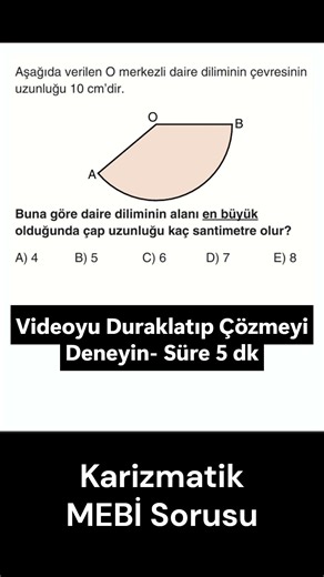 A Charismatic Mebi Question That Would Eliminate 99% of Students If It Appeared on the YKS #mebi ...