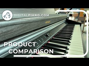 Roland RP-701 vs Kawai CN-201 vs Yamaha YDP-165 | Digitalpiano.com