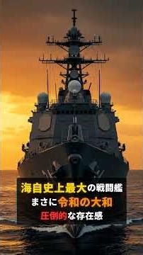 海自の最強艦が「令和の大和」に!? イージス艦の衝撃進化を解説 #shorts