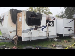 4 children, 1 adult die in Porterville trailer fire