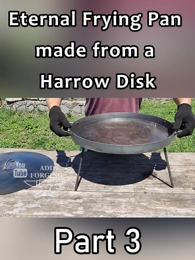 DIY Harrow Disk Frying Pan: A Unique Discada Creation