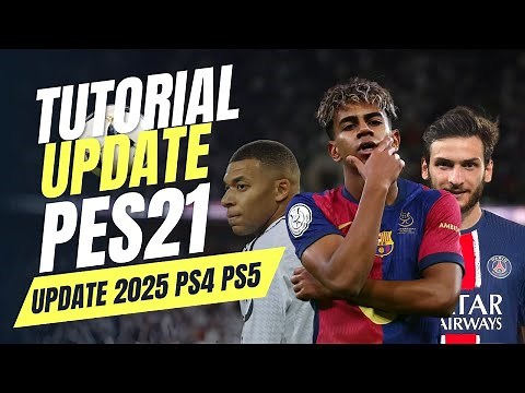 Tutorial Cara PES2021 Update 2025 Terbaru PS4 PS5