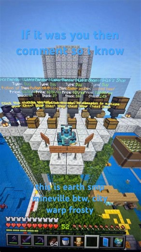 I heard someone came to my city warp, comment if it was you