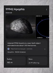 Apophis Asteroid #science #sciencefacts #asteroid #apophis #astronomy | Astronaut Shower