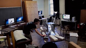 GATE's new computers timelapse
