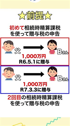 【贈与税】2回目以降の申告に届出書は必要...!? #shorts