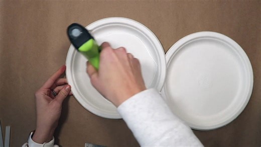 Easter Plate Basket Hack