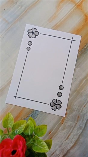 5+beautiful borderdesigns for project #assignment #frontpage #borderdesignhandmade #shortsfeed