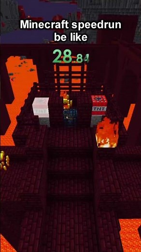 🏆 Breaking the World Record Minecraft Speedrun! (Insane Luck & Clutch Moments) #minecraft #shorts