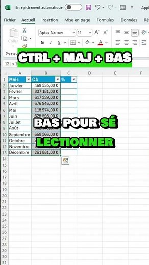 Calculer des pourcentages sur Excel #excel #tuto #formation #astuce #exceltips #microsoftexcel