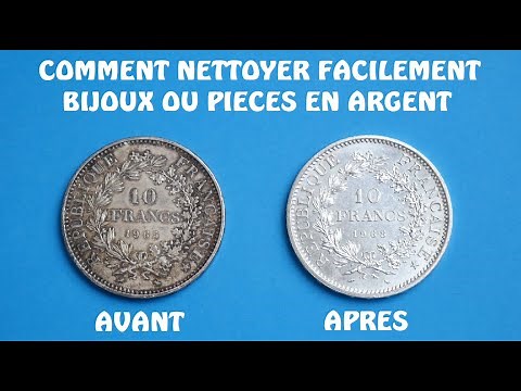 NETTOYEZ FACILEMENT BIJOUX & PIECES en ARGENT ( sauf vieilles monnaies !! )