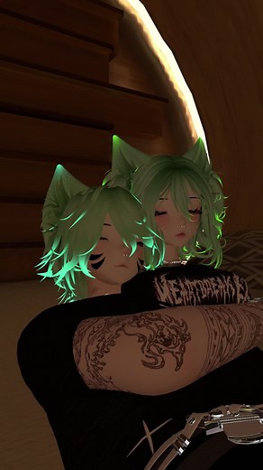 When the matching VRchat avatars hit... #vrchat