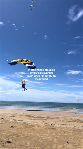 Skydiving from the Ground: A Proud Observer's Experience