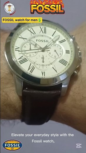 ⏳️FOSSIL watch💲price for men💲#watch #fossil #watches #luxurywatches