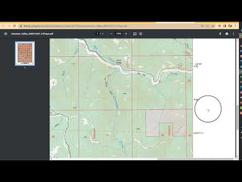 Finding Lat and Long and Township and Range on a 7.5 minute USGS quad