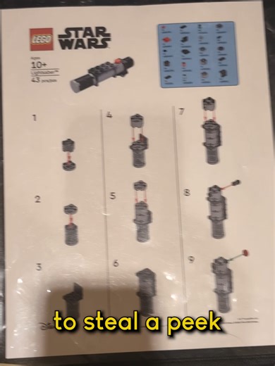 How to Build a Free LEGO Lightsaber