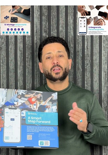 دیگه حدس زدن بس است! با این ترازو دقیقاً می‌فهمید که بدن تان به چی نیاز دارد. اگه دنبال یک تغییر واقعی هستید، این بهترین انتخاب است. Etekcity Personenwaage Körperfettwaage 180kg/ 0,05kg, Waage Personen mit APP, Bluetooth Körperwaage für13 Körperwerte, Personenwaage digital, Waage mit Körperfett und Muskelmasse, BMI, Protein, FIT8S. #سلامتی #ترازو_هوشمند #ورزش #tiktokshop #Angebot