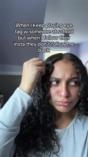 like embarrassing | keep playing eye tag