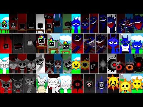 Incredibox Sprunki Mix: Mr.Fun Computer Vs Durple Vs Wenda Vs Mr.Sun