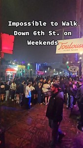 New 6th Street week 2 🚷 #6thstreet #sixthstreet #dirty6th #austintexas | Channel Cinco